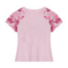 Pink Camouflage Pattern Design T-Shirt