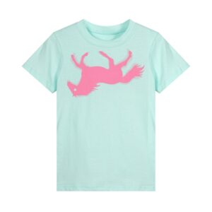 Playful Pony Graphic Mint Green T-Shirt