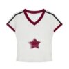 Regular Shoulder Versatile Cropped T-Shirt